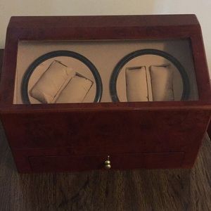 Watch winder display case